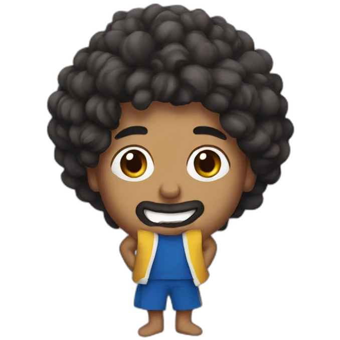 Moises con su tunica emoji