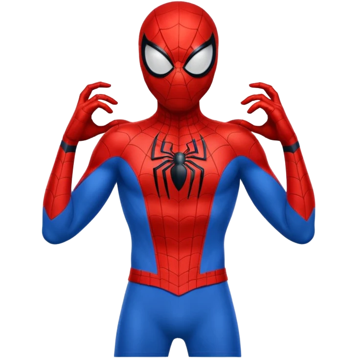 Crie sticker homem aranha emoji