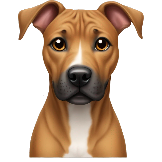 Young ridgeback staffy emoji