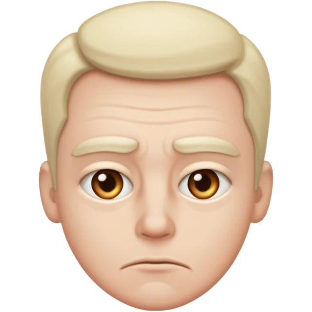 Sarcastic face astic face emoji