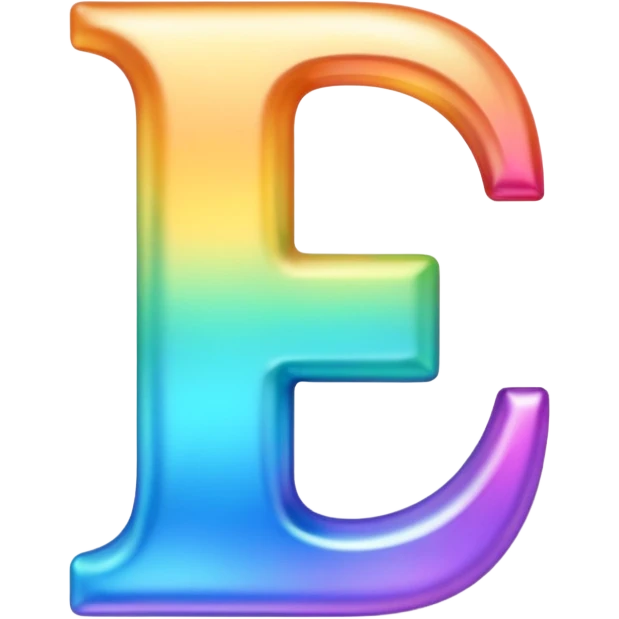 Create letter F CHANGING Color emoji