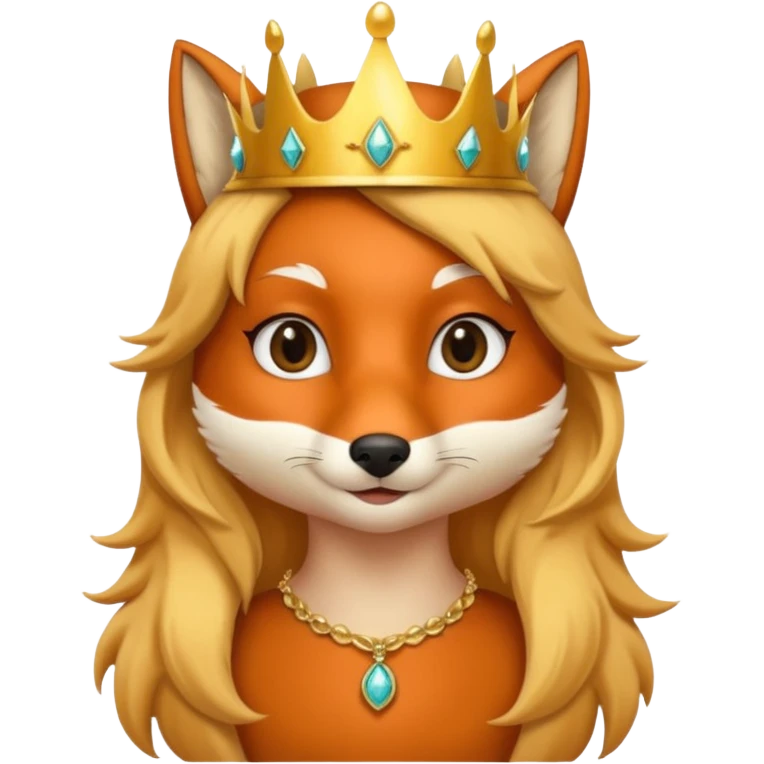 princess fox emoji