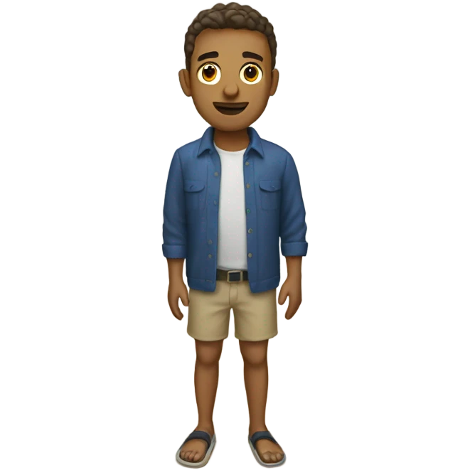 Andrew eastel on beach emoji