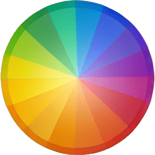 color wheel emoji