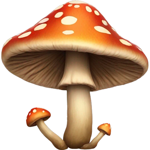 trippy mushroom emoji