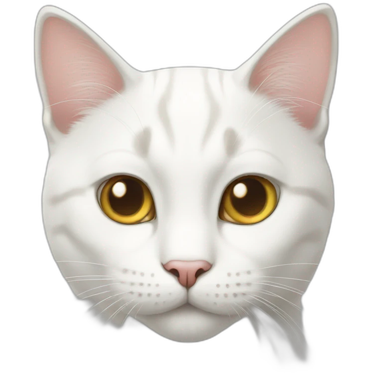 white cat emoji