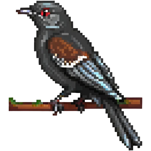 Nightingale bird emoji