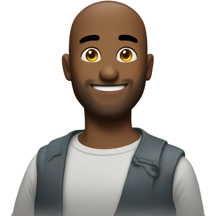 trimp smile half body shot emoji