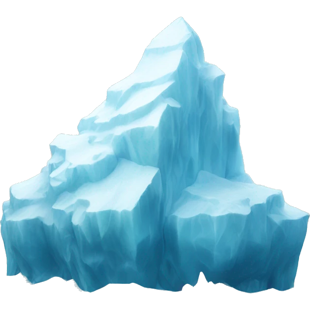 Big iceberg  emoji
