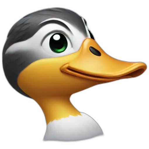 duck smile emoji