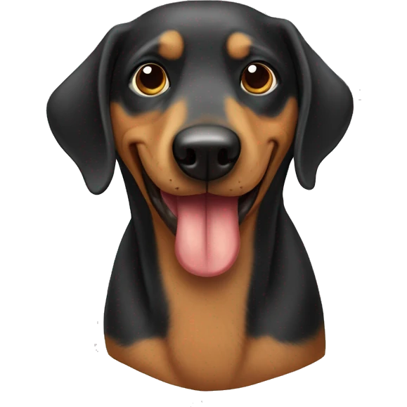Perro salchicha  emoji