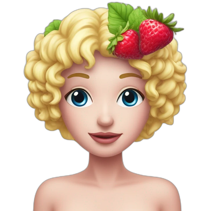 Skibiditoilet we are in heaven fraise framboise myrtille emoji