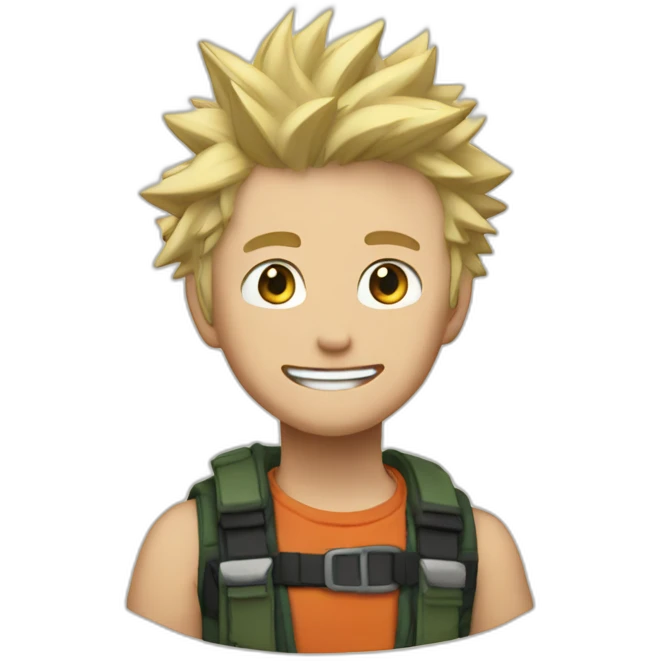 Bakugo énervé emoji