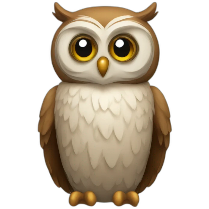 owl on bear emoji