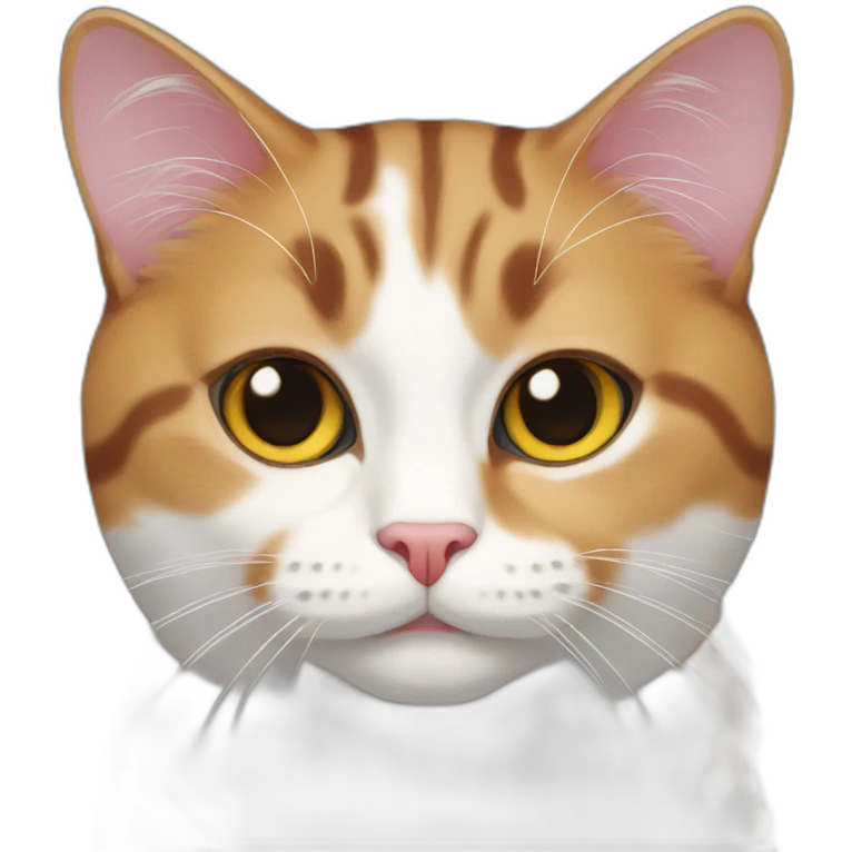 tricolor cat emoji