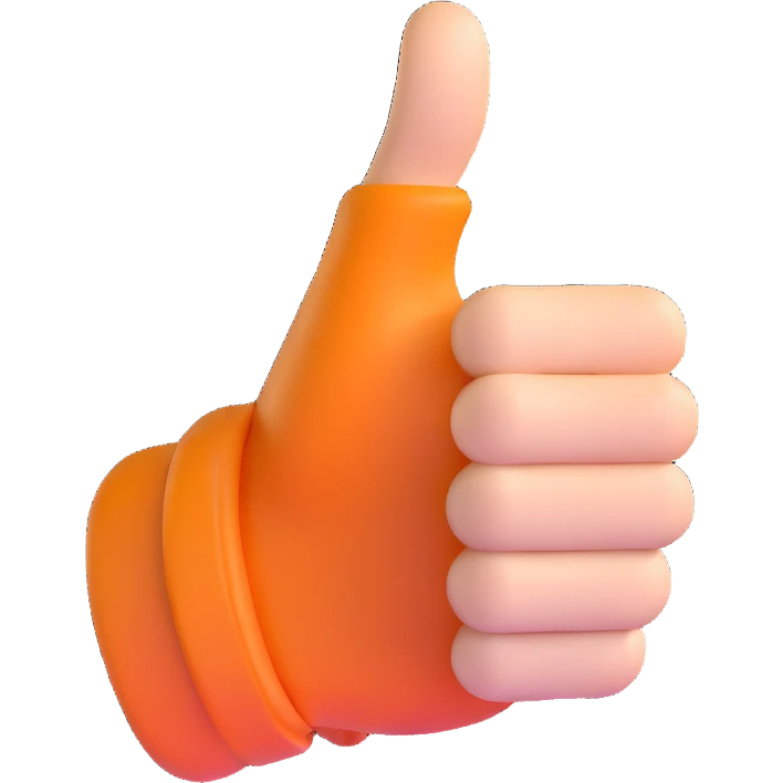 thumbs up emoji