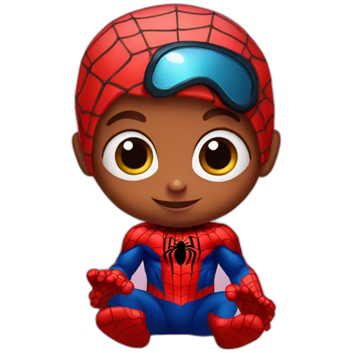 Baby Spiderman emoji