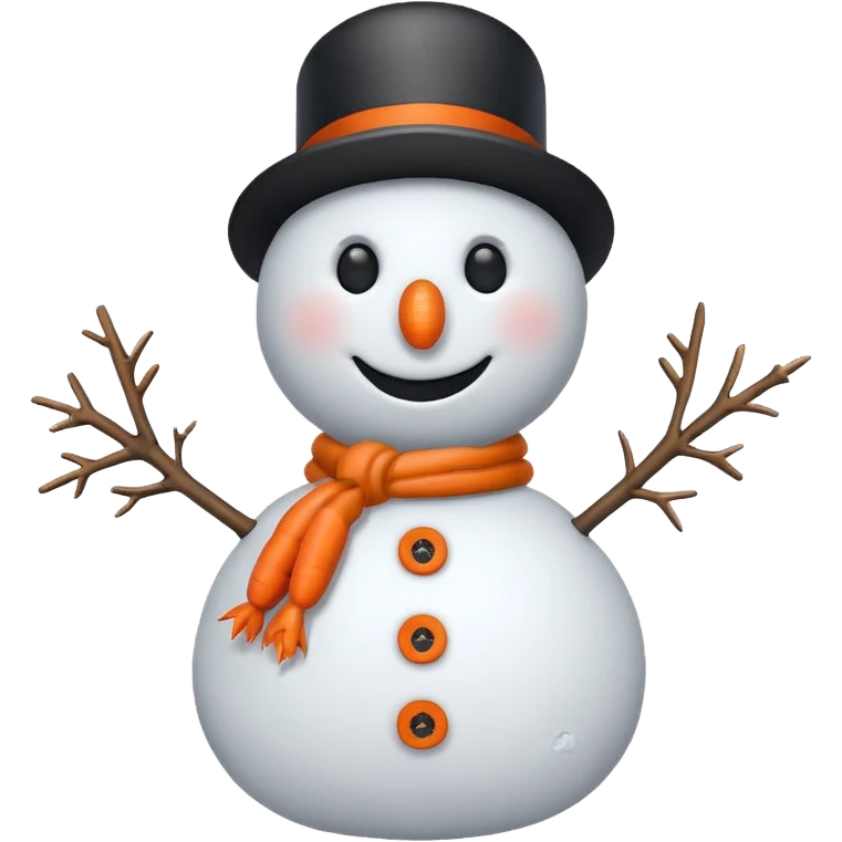 Snowman emoji