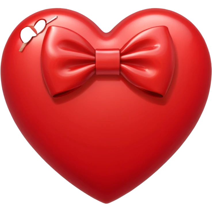 heart with a bow emoji