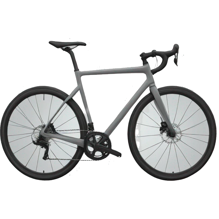  Modern bike grey  emoji