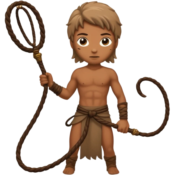 earth elemental long whip human emoji
