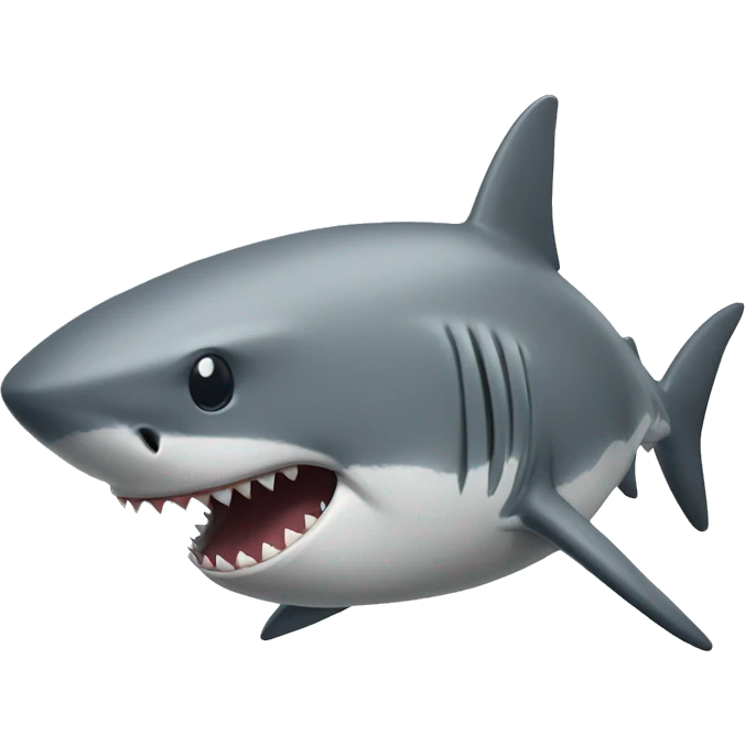 shark in a swimsuit emoji