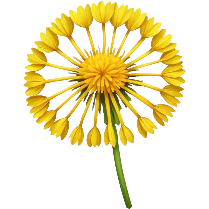 Dandelion flower emoji for bio emoji