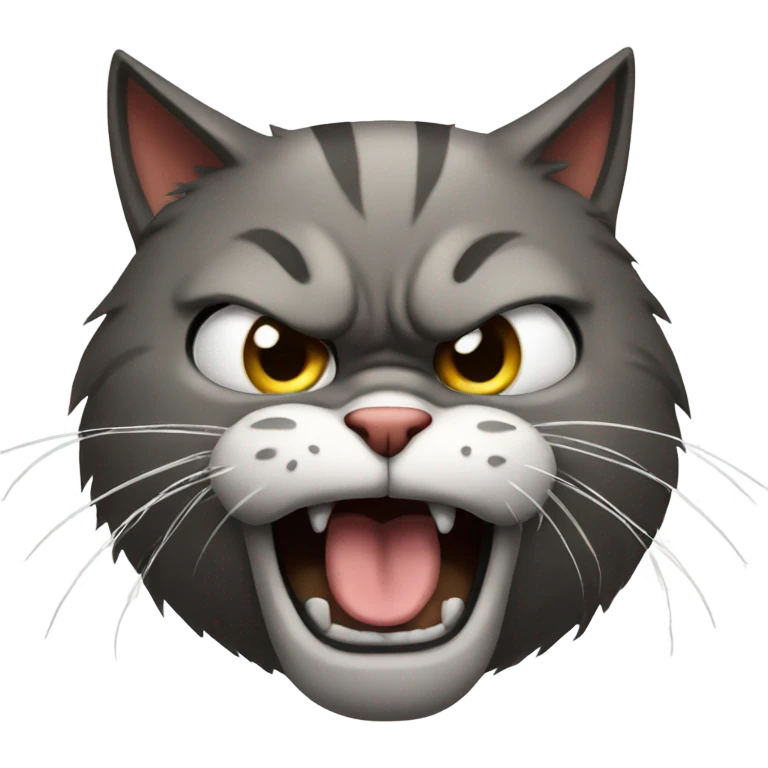 Angry cat emoji