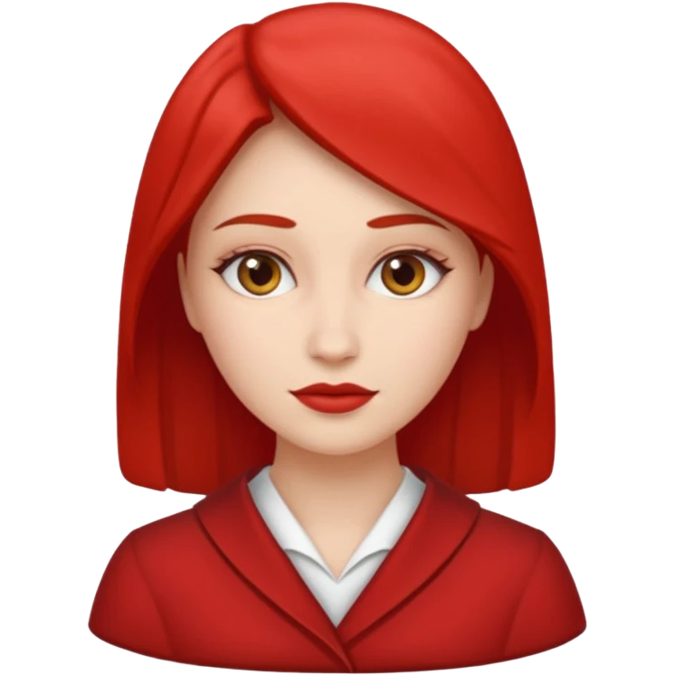 ogeti rossa femine emoji