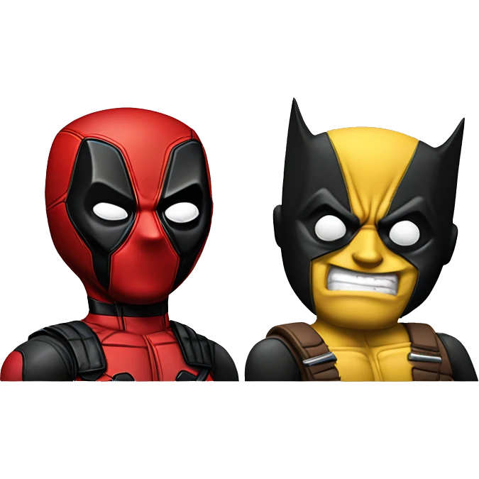 Deadpool and wolverine emoji