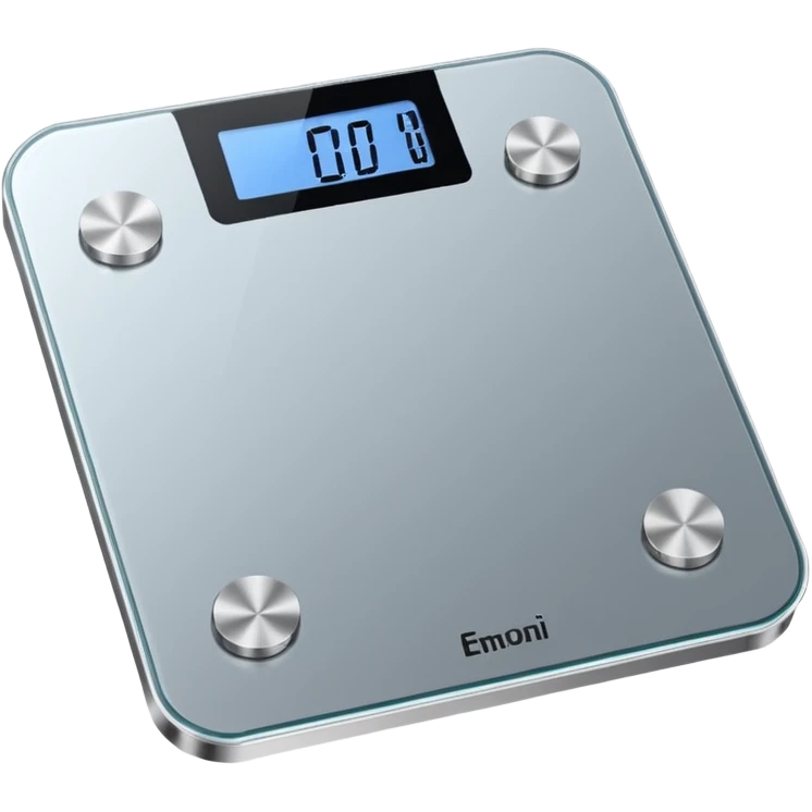 Digital weight scale emoji