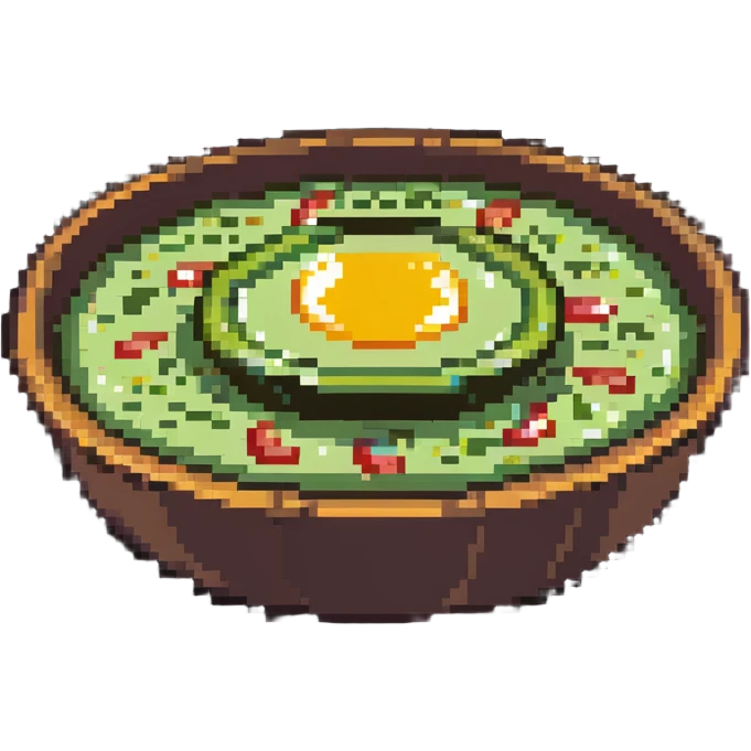 holy guacamole, avocado dip with a glowing halo emoji