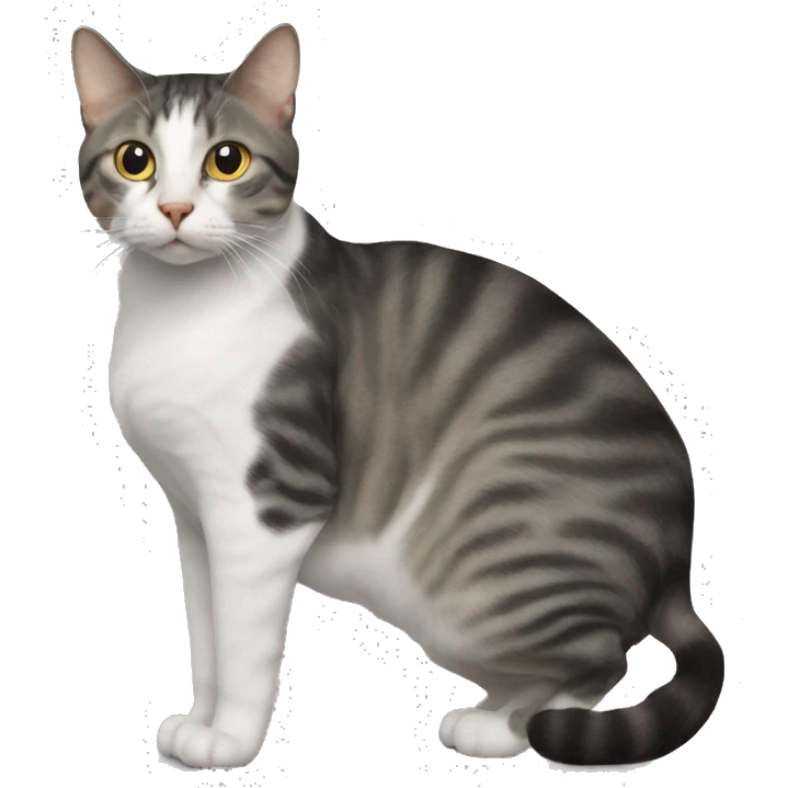 Cat with a big booty emoji