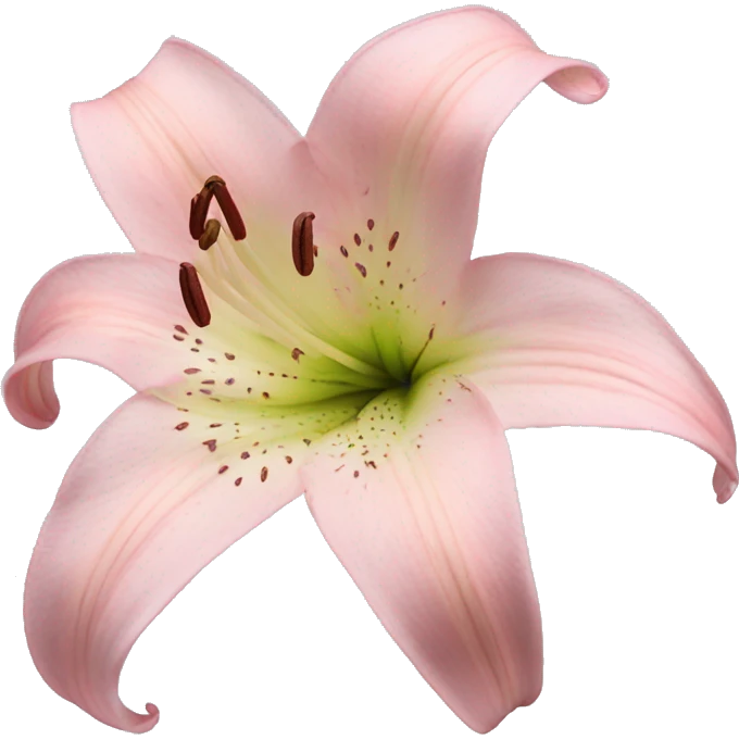 light pink lilium emoji