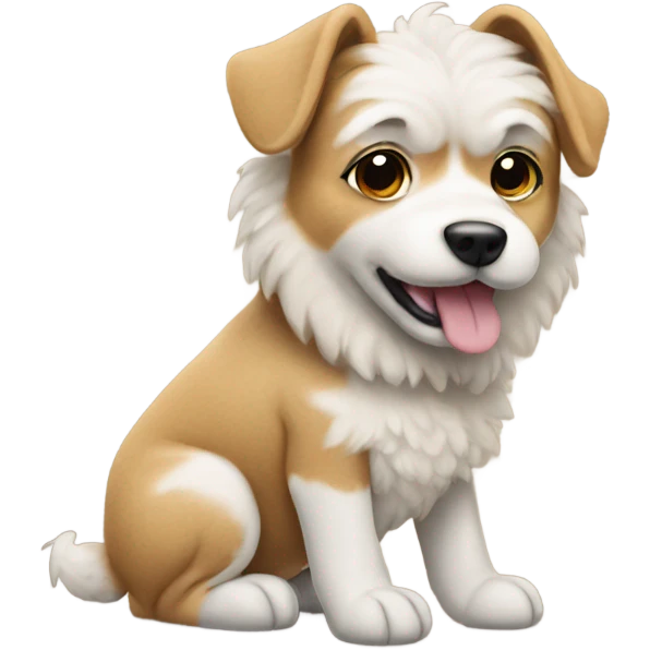 Dog wearing Uggs emoji