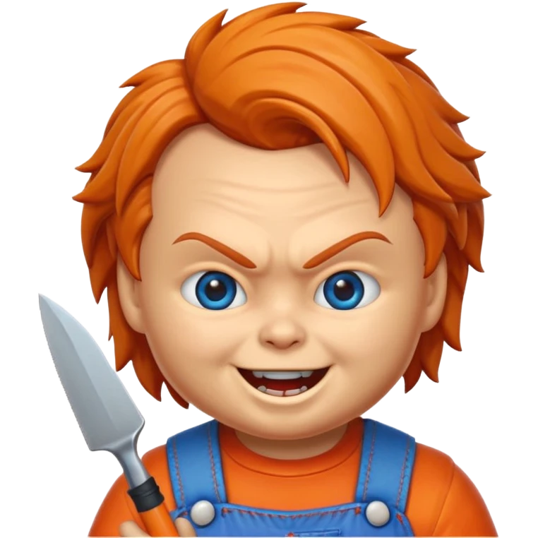Un emojin de chuky emoji