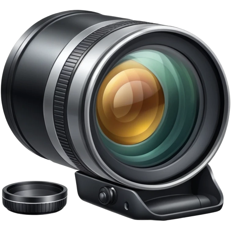 canon lens emoji