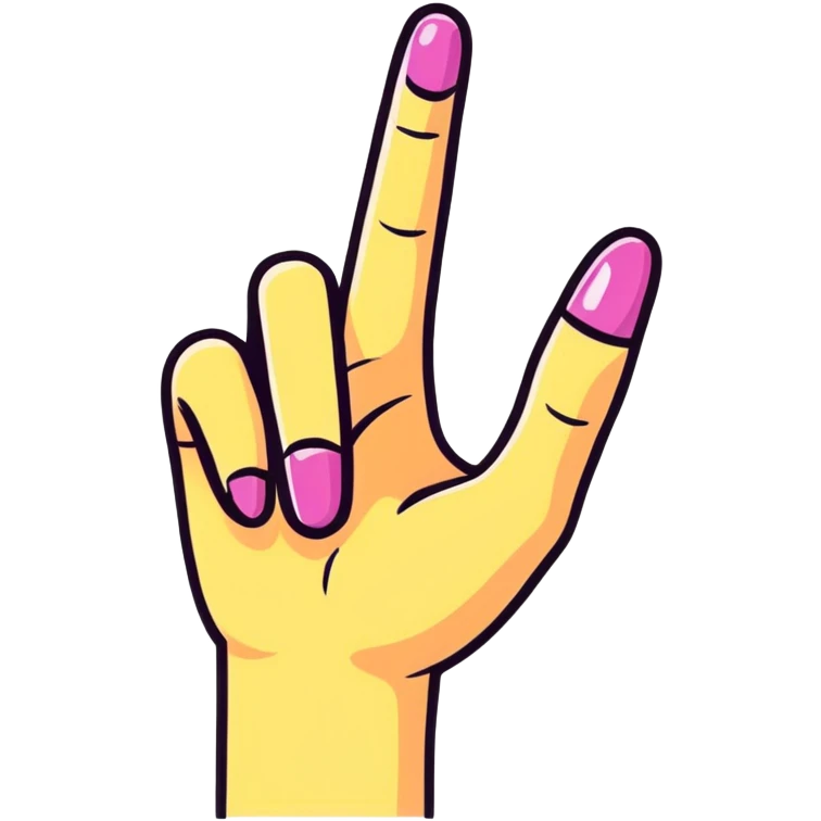 hand making delicious gesture with sparkles emoji