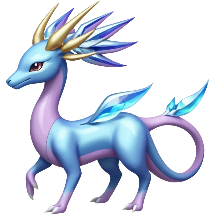 Cresselia-Suicune-Amaura-Dialga-fusion emoji