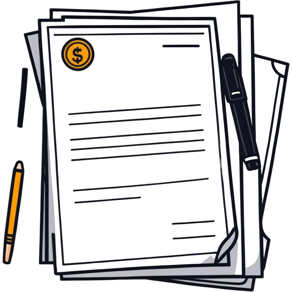 business agreement document emoji