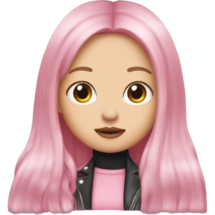 The girl who looks like BlackPink Jennie emoji