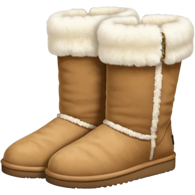 A white Ugg boots emoji