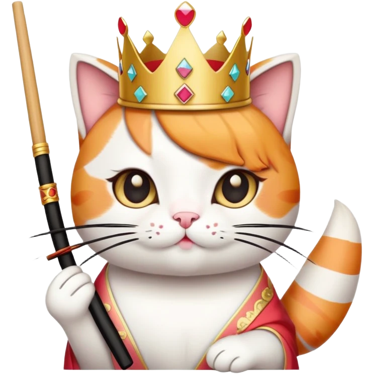 sushi cat princess emoji