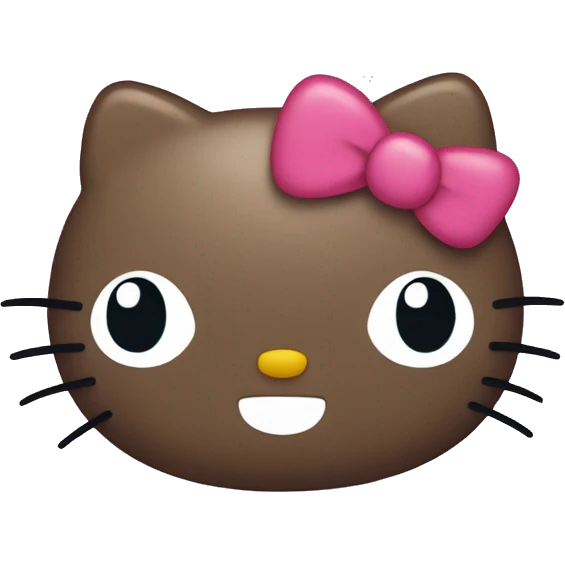 Hello kitty emoji
