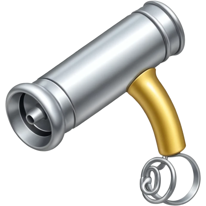 silver whistle emoji