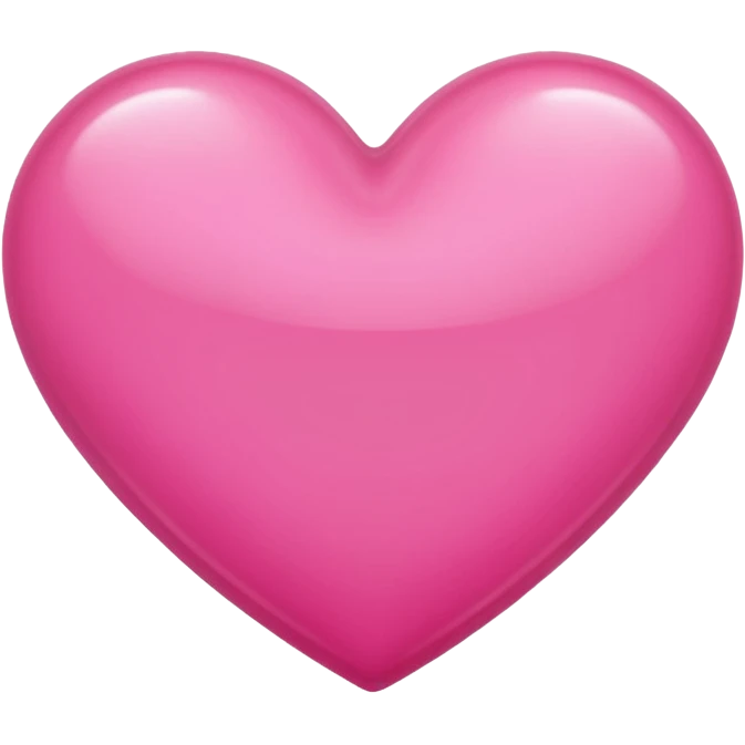 Pink heart emoji