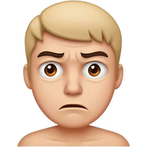 disgusted  emoji