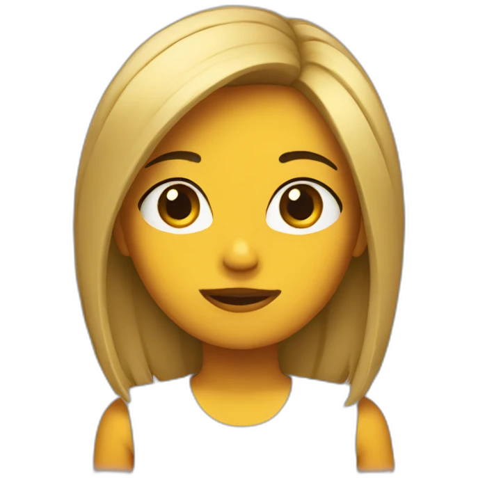 Chica emoji