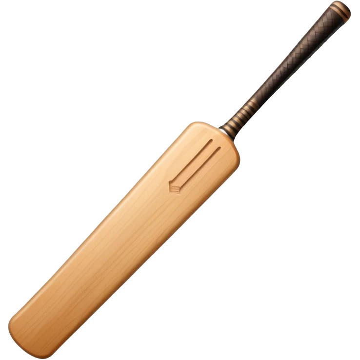 cricket bat emoji