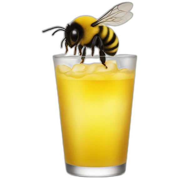 bumblebee drink emoji
